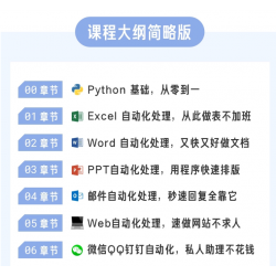 用Python自动办公，做职场高手