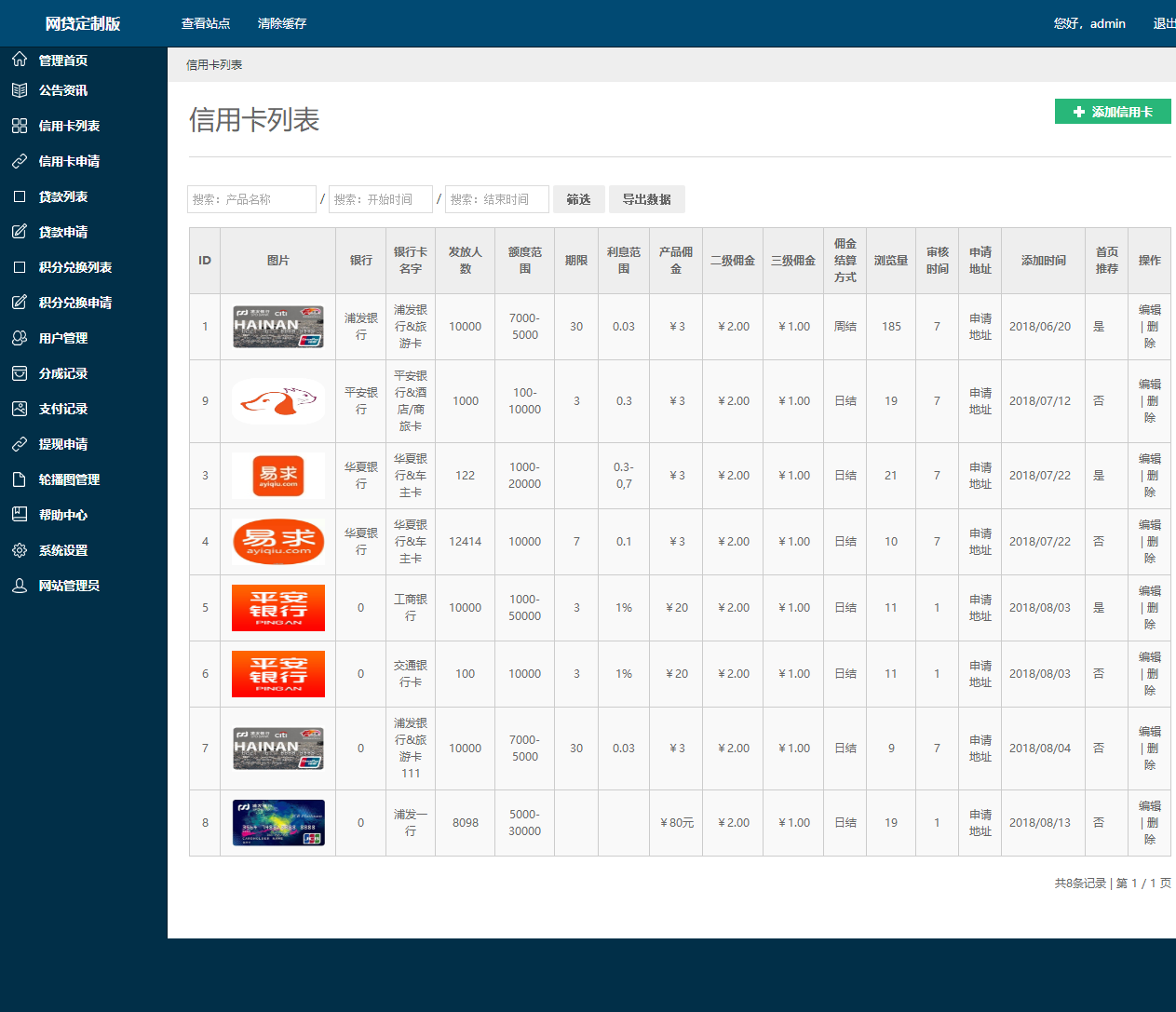 独家发布_网dai定制版完整系统源码下载_客户定制网dai分销平台_thinkphp内核_第9张