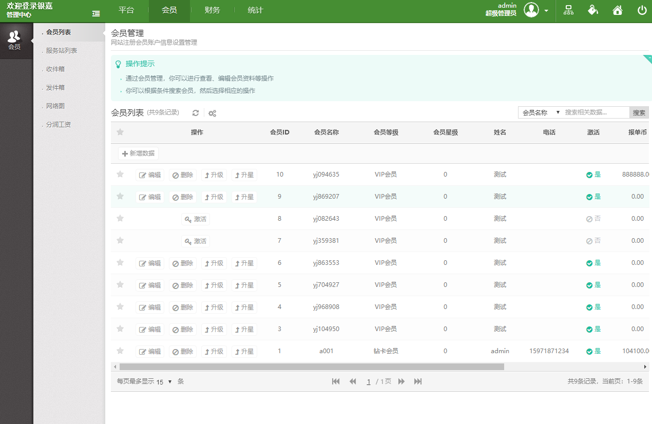 PHP自适应卡益理财源码 前台直销源码 报单费 直推奖 有内部商城